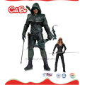 Green Arrow Man Plastic Doll